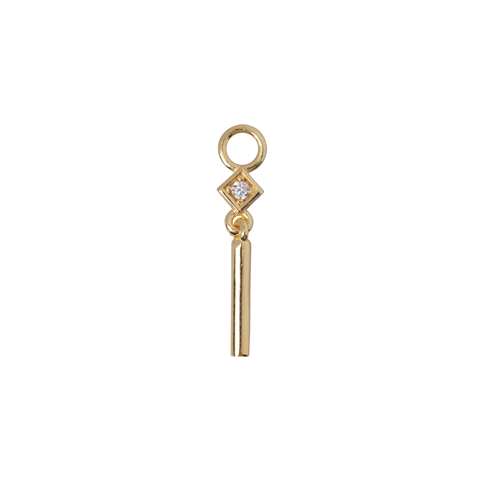 The Perfect Balance | Pendant | Gold Zirconia