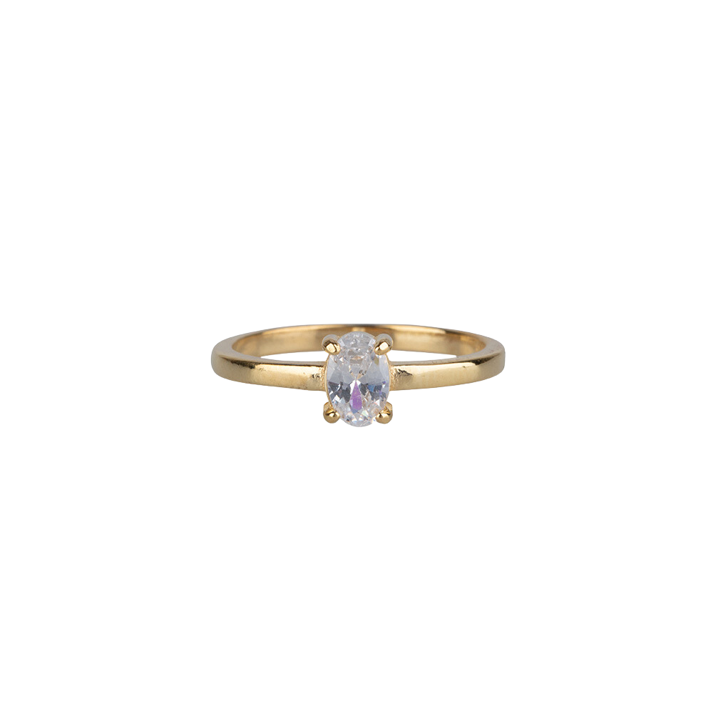 It's a Stone Thing | Ring | Gold Zirconia