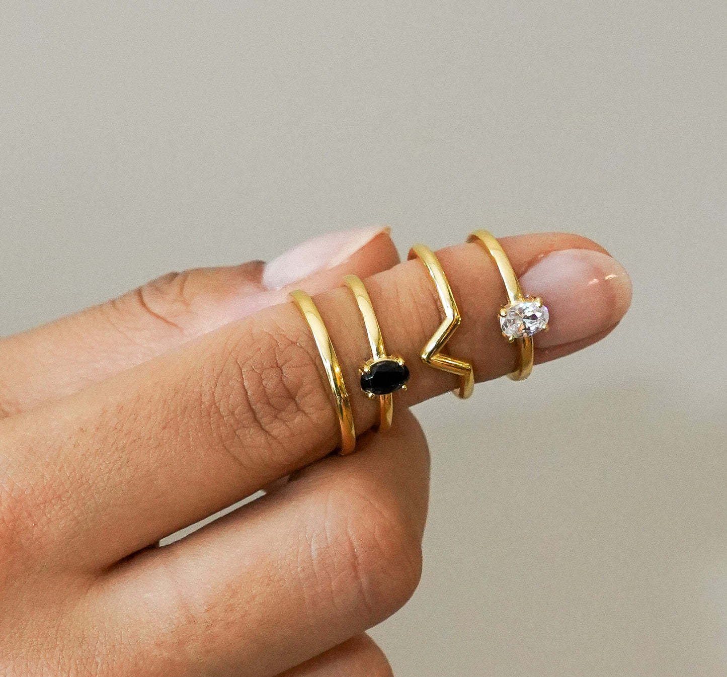 It's a Stone Thing | Ring | Gold Zirconia