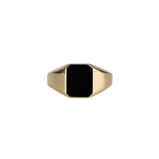 The Power of Onyx | Ring | Goud