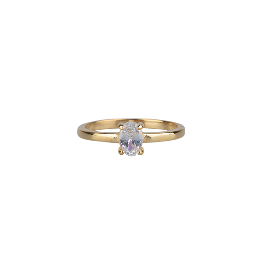 It's a Stone Thing | Ring | Goud Zirkonia